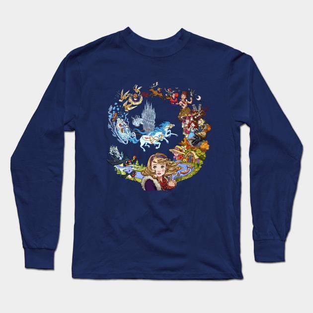 Gerda and Kay Long Sleeve T-Shirt by illumillu